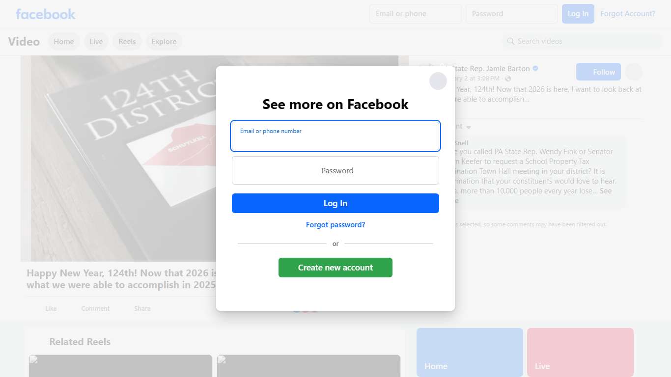 Happy New Year, 124th! Now that 2026 is here, I want to look back at what we were able to accomplish in 2025. On this edition of Barton Breaks It Down, I’ll recap some of the work done by my District Office team, events we hosted and funding we managed to bring back for projects in the district. PA State Rep. Jamie Barton Facebook